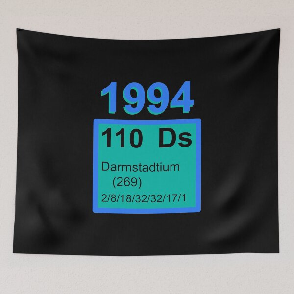 Item preview, Darmstadtium 1994 designed and sold by saechla.