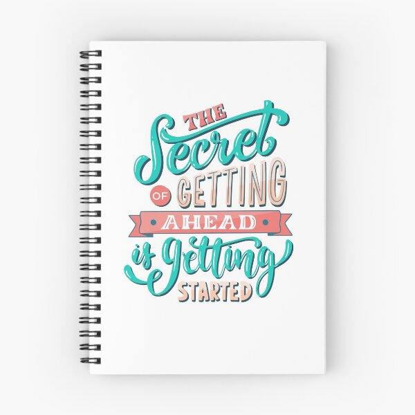 Item preview, The Secret of Getting Ahead | Life Quote designed and sold by intrique8.