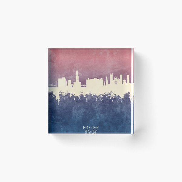 Item preview, Exeter England Skyline designed and sold by ArtPrints.