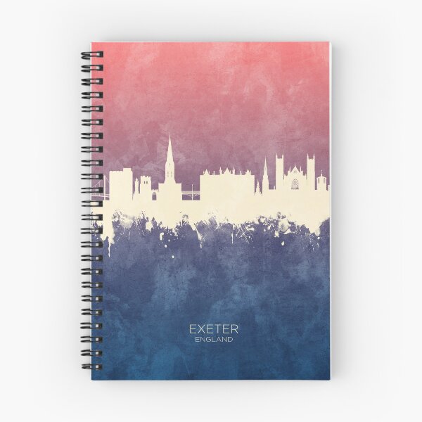 Item preview, Exeter England Skyline designed and sold by ArtPrints.