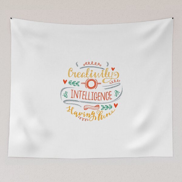 Item preview, Creativity is Intelligence Having Fun | Creative Quote designed and sold by intrique8.