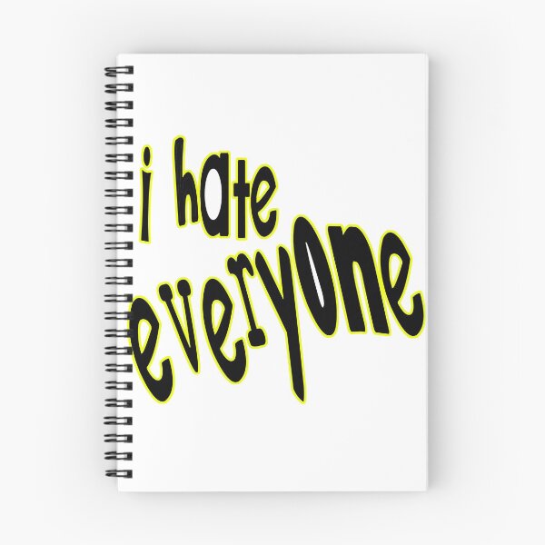 Item preview, I Hate Everyone designed and sold by SerpentSkyArts.