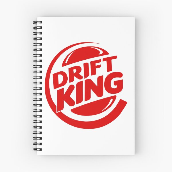 Item preview, Pegatina roja Drift King – Insignia de la cultura JDM de carreras callejeras y drifting designed and sold by Road To Track.