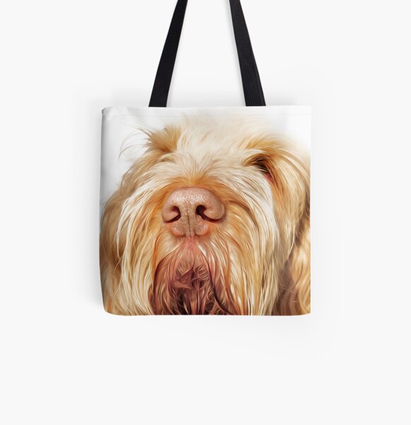 Waiting for you Spinone All Over Print Tote Bag
