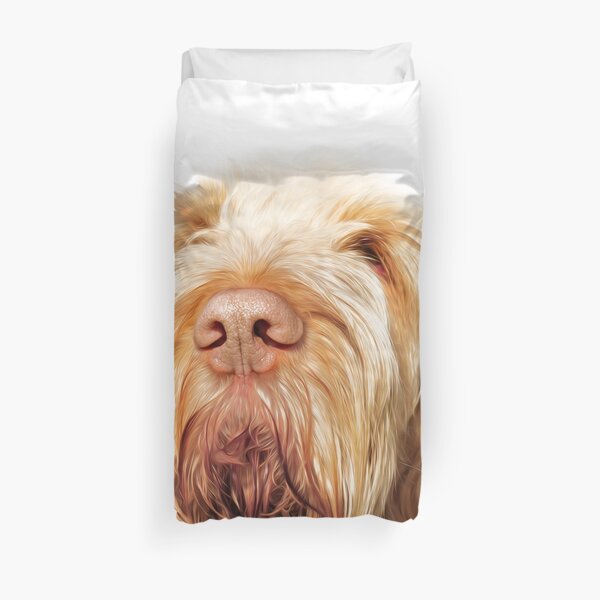 Waiting for you Spinone Duvet Cover