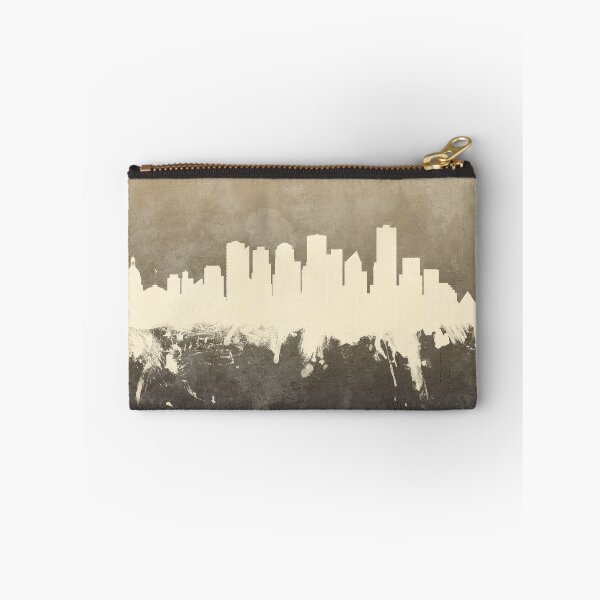 Aperçu de l'œuvre Edmonton Canada Skyline créée et vendue par ArtPrints.