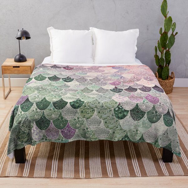 Item preview, SUMMER MERMAID SAGE AND POPPY by Monika Strigel designed and sold by SunlightStudios.