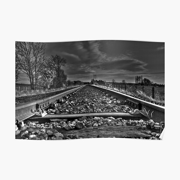 Converging Lines Poster