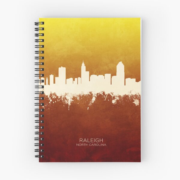 Item preview, Raleigh North Carolina Skyline designed and sold by ArtPrints.