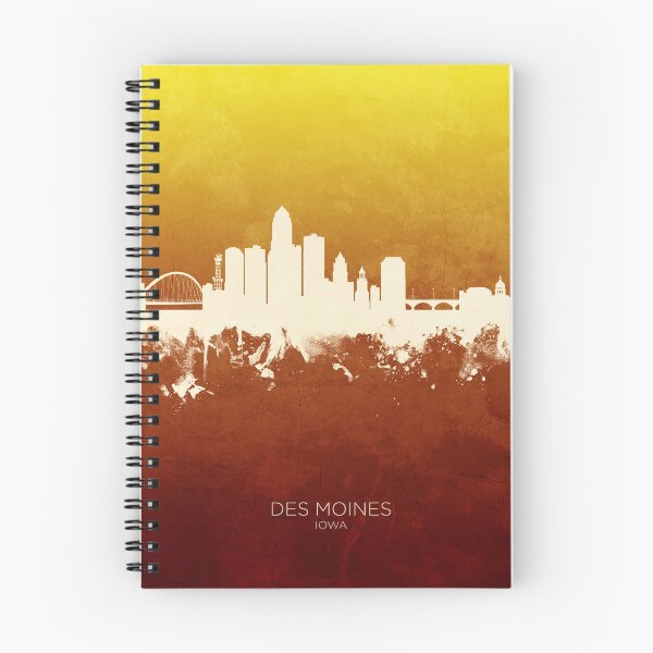 Item preview, Des Moines Iowa Skyline designed and sold by ArtPrints.