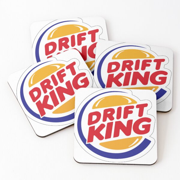 Item preview, Drift King Sticker - JDM Drift Culture Performance Racing Design designed and sold by Road To Track.