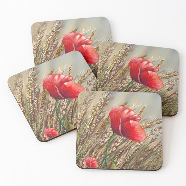 Item preview, Poppies field designed and sold by Almanzart.