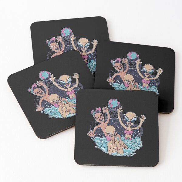 Item preview, Alien, aliens, pool party designed and sold by DerSenat.