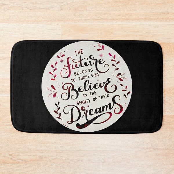 Item preview, The future belongs to those who believe in the beauty of their dreams (Cherry red) designed and sold by RiamiLoray.