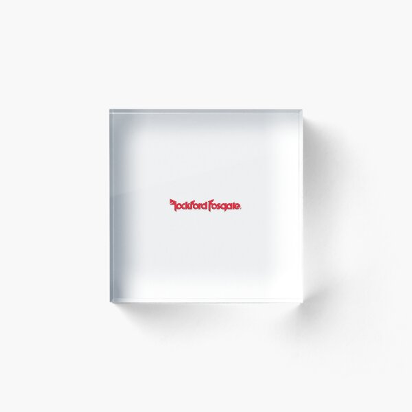 Copy of Rockford Fosgate 2 Acrylic Block