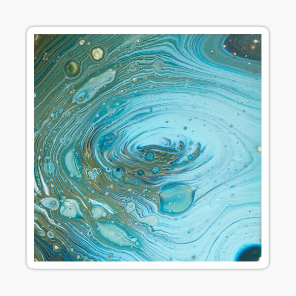 Hypnotic wrinkles Sticker