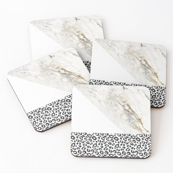 Item preview, Snow leopard golden marble designed and sold by peggieprints.