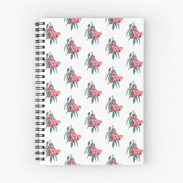 Item preview, Eucalipto en mosaico (Corymbia ficifolia) en blanco designed and sold by ChrissyWild.