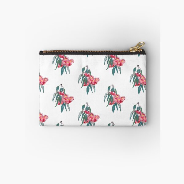 Item preview, Tiled Eucalyptus  (Corymbia ficifolia) on white designed and sold by ChrissyWild.