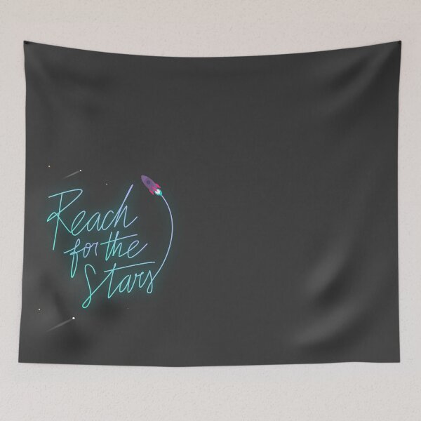 Item preview, Reach For The Stars | Life Quote designed and sold by intrique8.