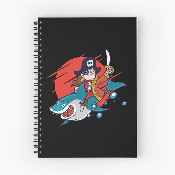 Item preview, Pirate rides a shark designed and sold by DerSenat.