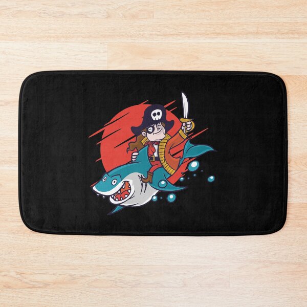 Item preview, Pirate rides a shark designed and sold by DerSenat.