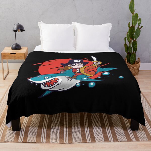 Item preview, Pirate rides a shark designed and sold by DerSenat.