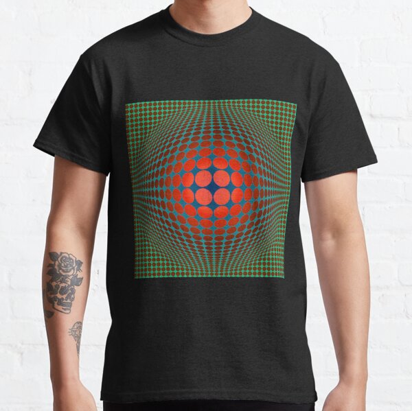 Copy of Victor Vasarely Homage 20 Classic T-Shirt
