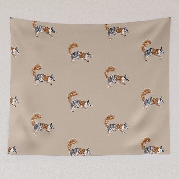 Item preview, Tiled Numbat (Myrmecobius fasciatus) on beige designed and sold by ChrissyWild.