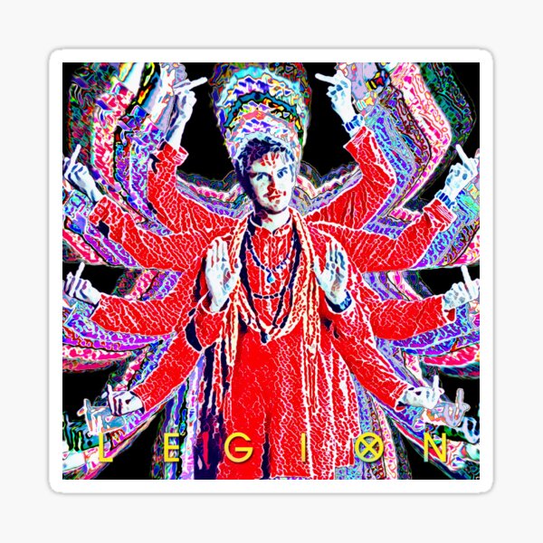 "Legion" Sticker for Sale by slappo | Redbubble