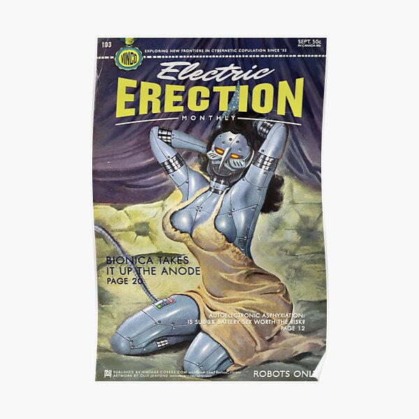 Electric Erection Monthly (sept issue) Poster