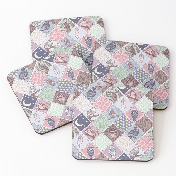 Item preview, Patchwork Owls designed and sold by doomed-dreamer.