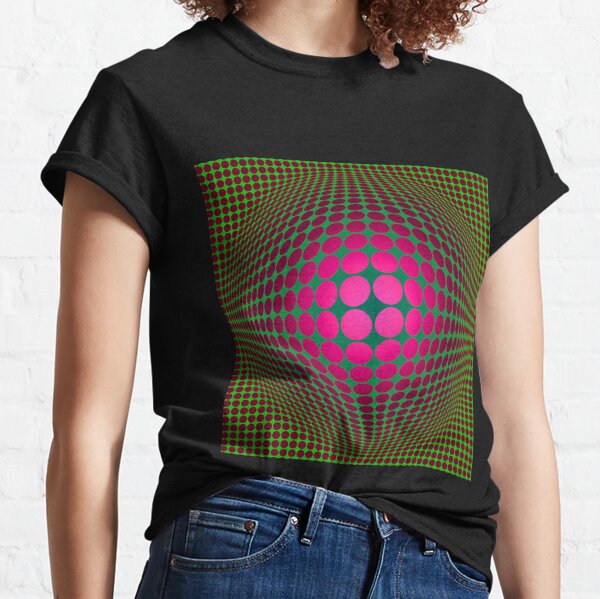 Victor Vasarely Homage 21 Classic T-Shirt