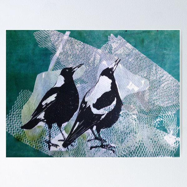 Item preview, Magpies designed and sold by Karen  Neal.