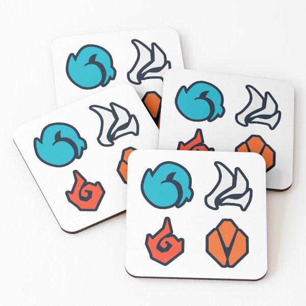 Item preview, Elemental Dragons designed and sold by frozenanomaly.