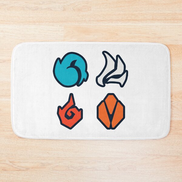 Item preview, Elemental Dragons designed and sold by frozenanomaly.