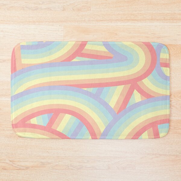 Item preview, Pretty Pastel Rainbow Stripes Pattern designed and sold by itsjensworld.