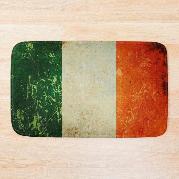 Item preview, Grunge Scratched Metal Irish Flag designed and sold by itsjensworld.