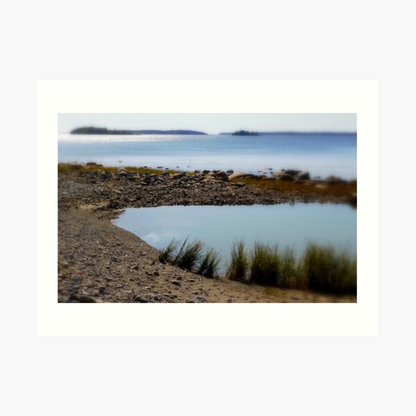 The mystery of the Stone Triangle Pit Art Print