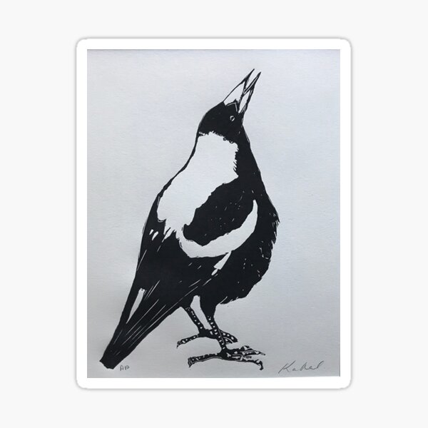 Magpie Sticker