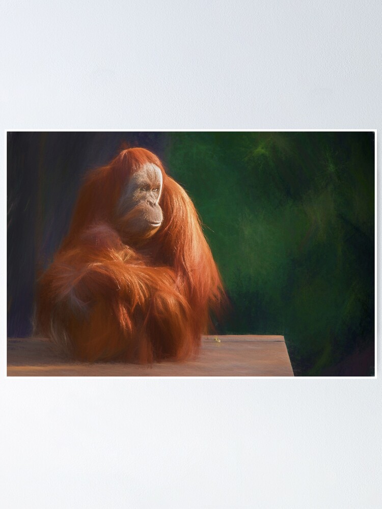 Alternate view of Dinner Time (digital painting) Poster