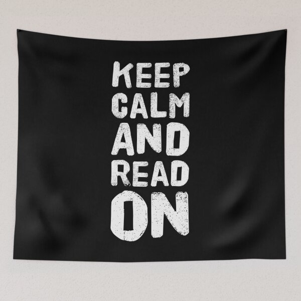 Item preview, Keep Calm Read On Funny Book Worm Gift  designed and sold by BiagioDeFranco.