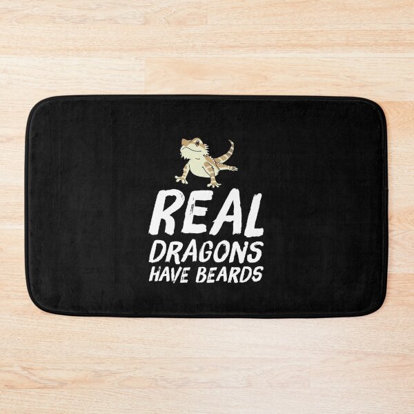 Item preview, Real Dragons Have Beards Bearded Dragon Owner designed and sold by BiagioDeFranco.