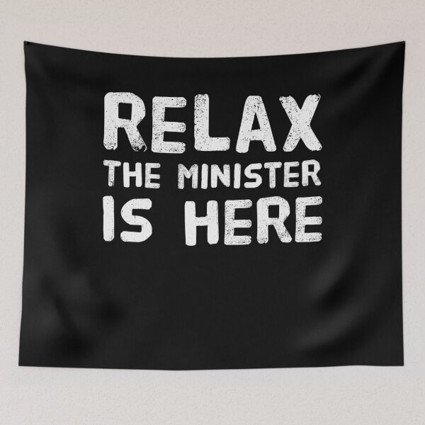 Item preview, Funny Minister Marriage Wedding Gift Relax designed and sold by BiagioDeFranco.