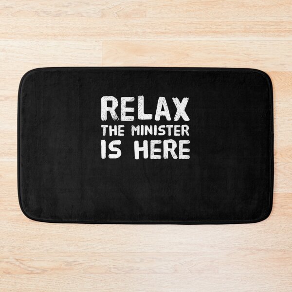 Item preview, Funny Minister Marriage Wedding Gift Relax designed and sold by BiagioDeFranco.