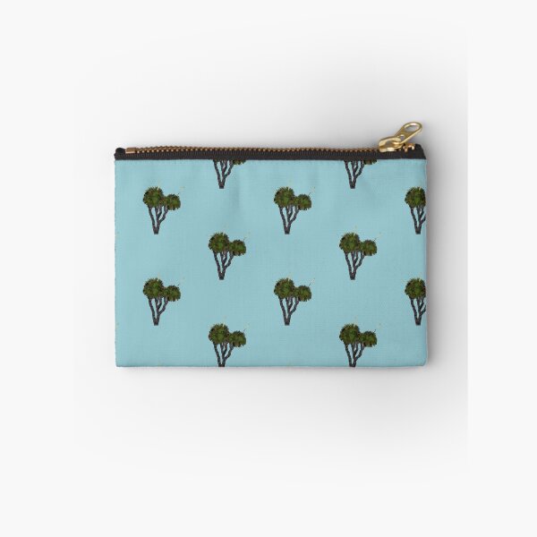 Item preview, Tiled Xanthorrhoea on blue designed and sold by ChrissyWild.