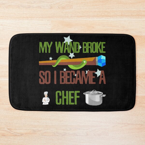 Item preview, My wand broke so I became a chef designed and sold by Kam-designs.