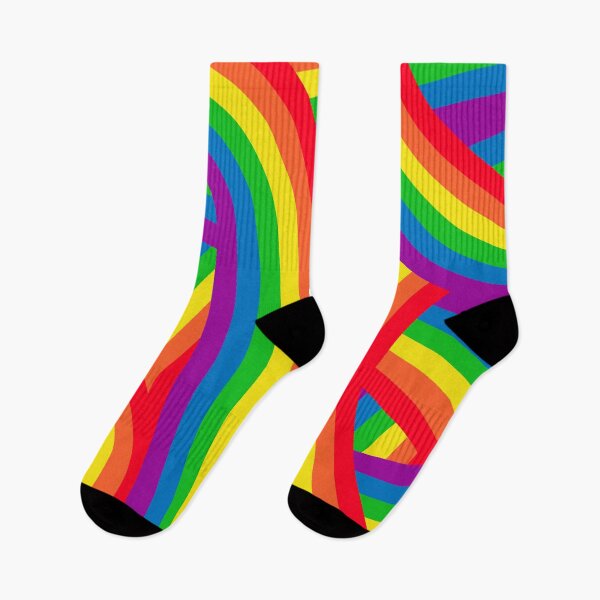 Item preview, Colorful Rainbow Stripes Pattern designed and sold by itsjensworld.