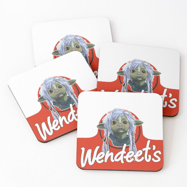 Item preview, Wendeet’s Famous Moss Burgers - Deet from the Dark Crystal meets Wendy’s  designed and sold by SamInJapan.
