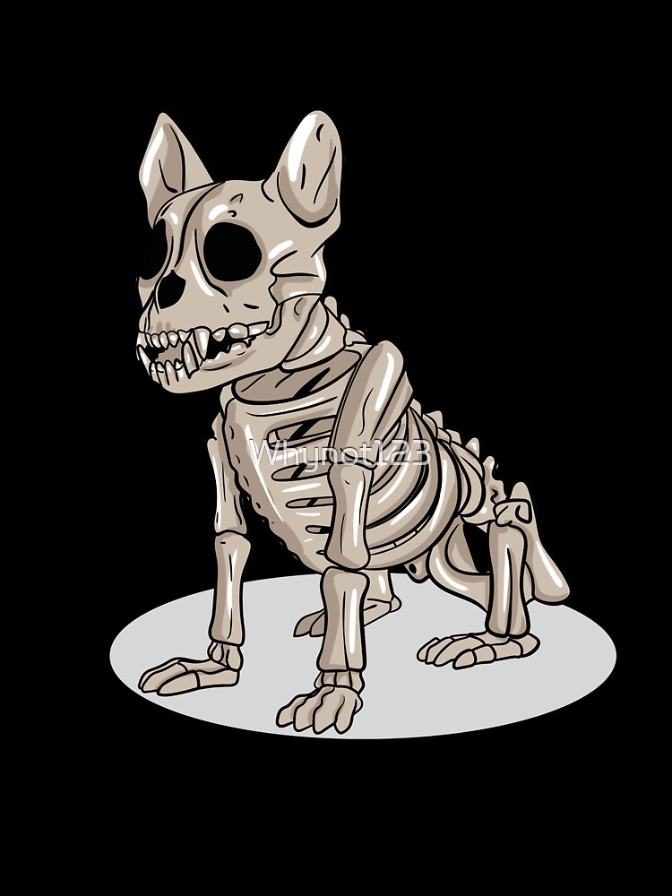 Skeleton Poodle Dog 1 Graphic by Quoteer · Creative Fabrica